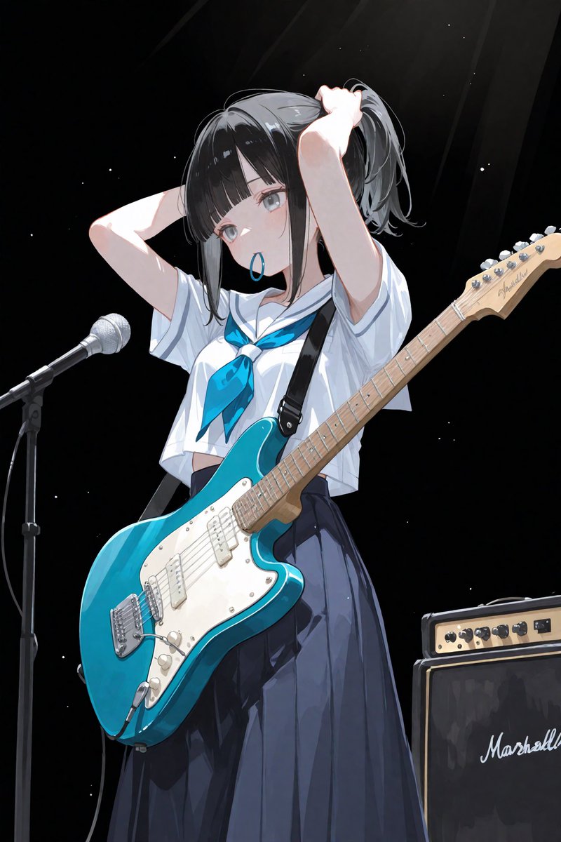 Anime character illustration