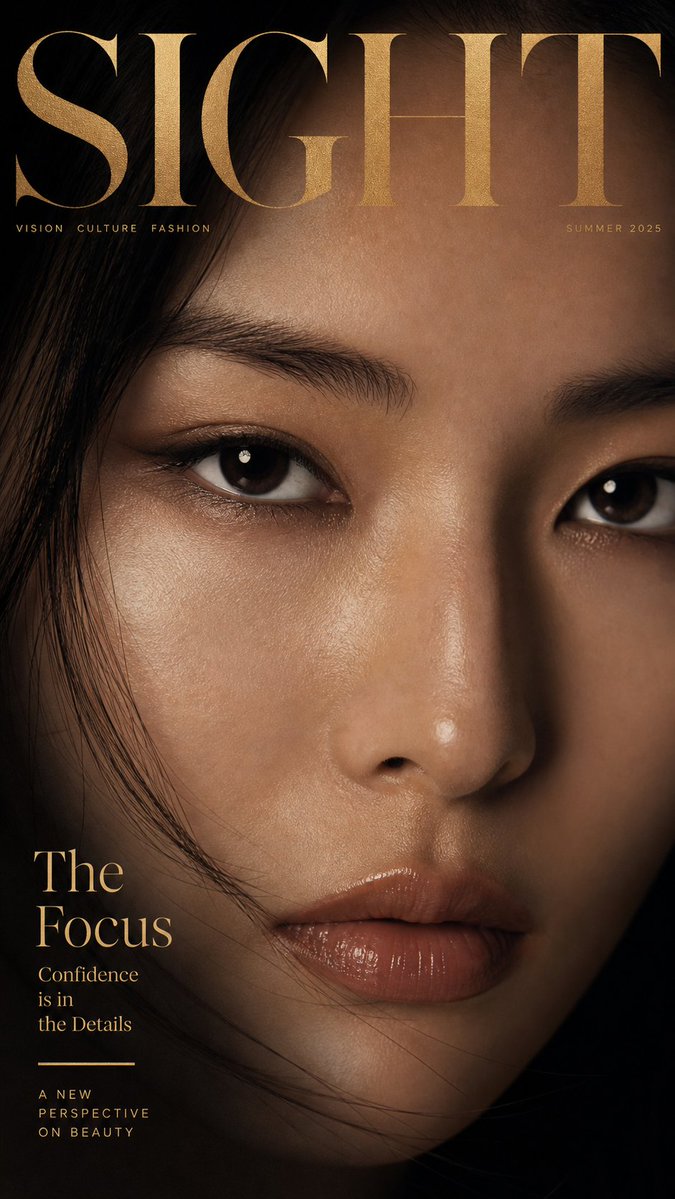 Portrait cover minimalist elegant.