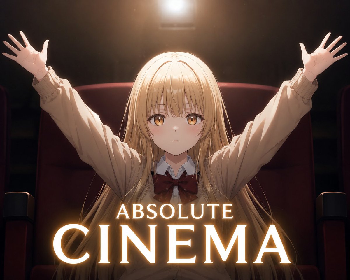 Character anime poster
