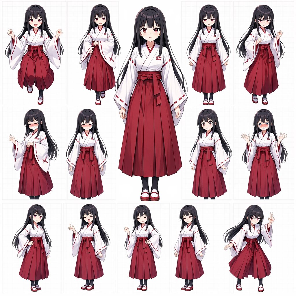 Girl anime cel cosmic dark high-end