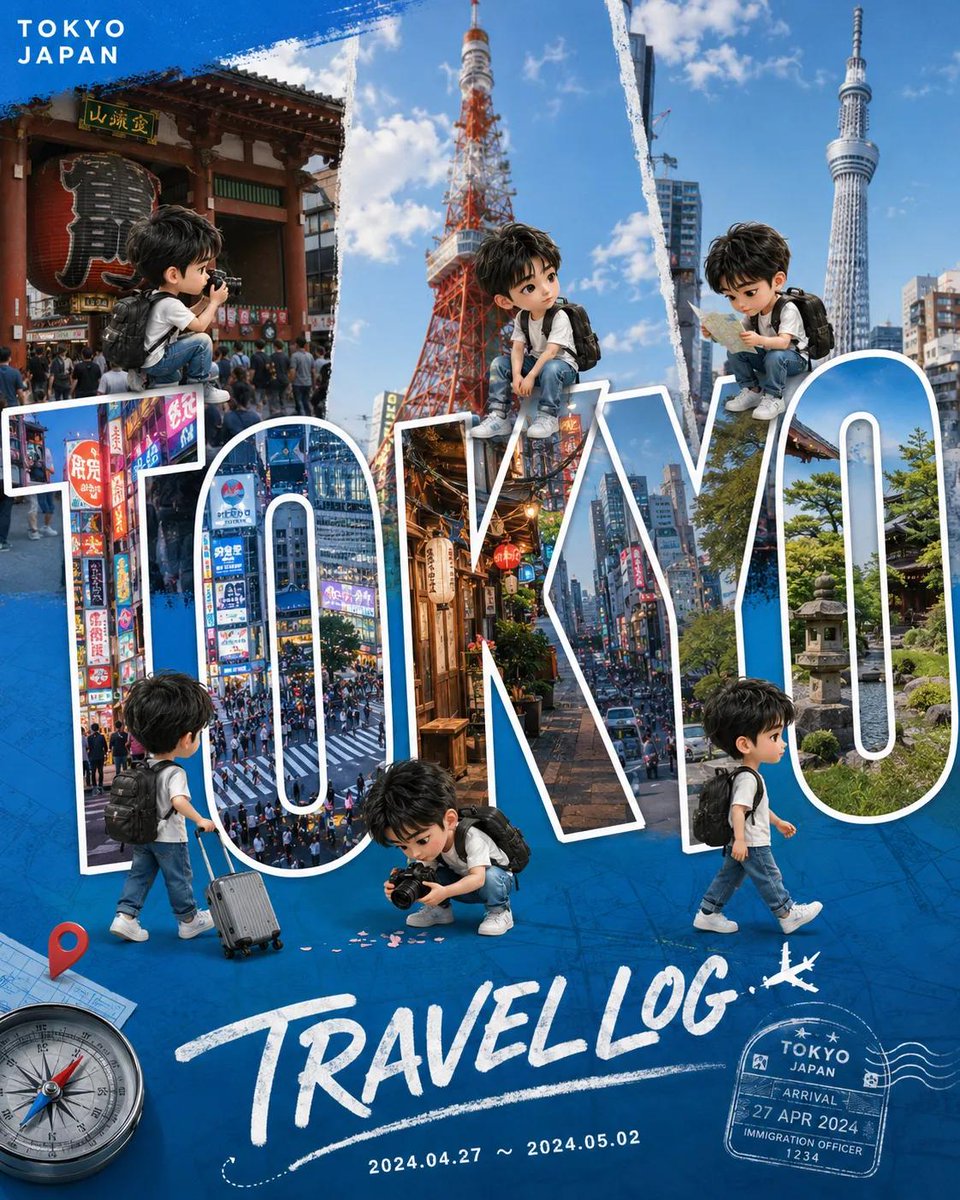 Character 3D cinematic city cute.