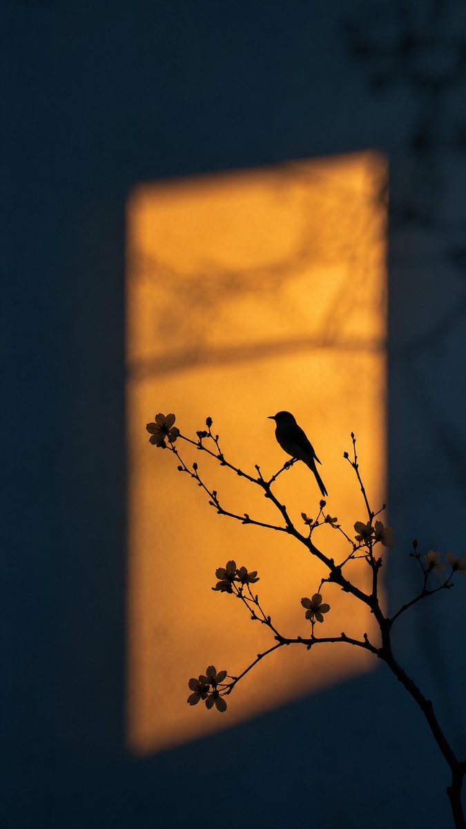 Bird minimalist warm.