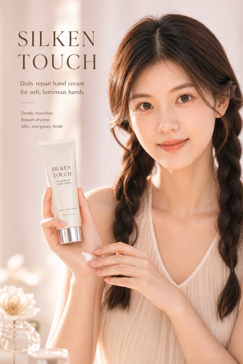 Portrait poster product warm elegant