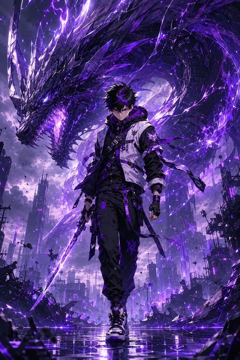 Character anime cinematic high-end