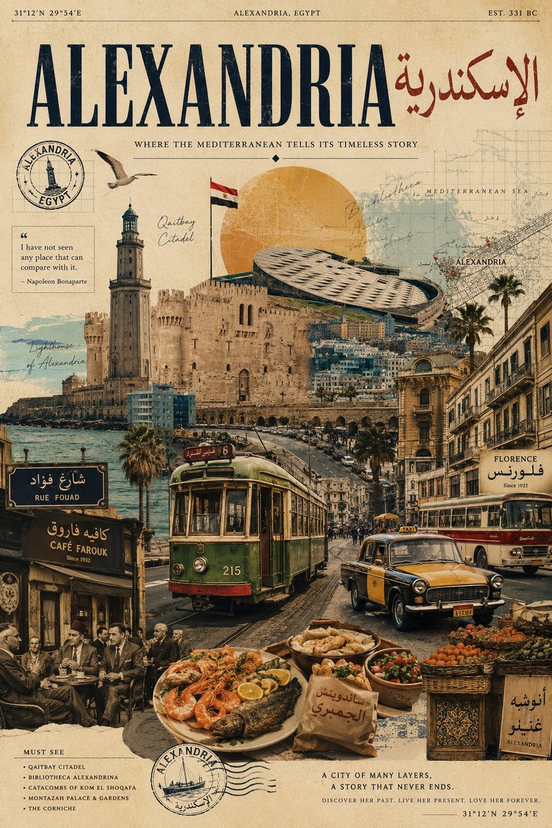 Architecture poster illustration city retro