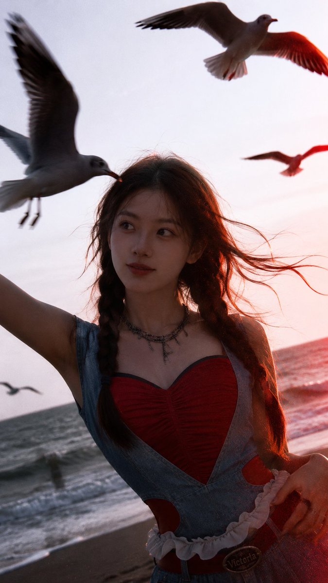 Portrait cinematic film dreamy