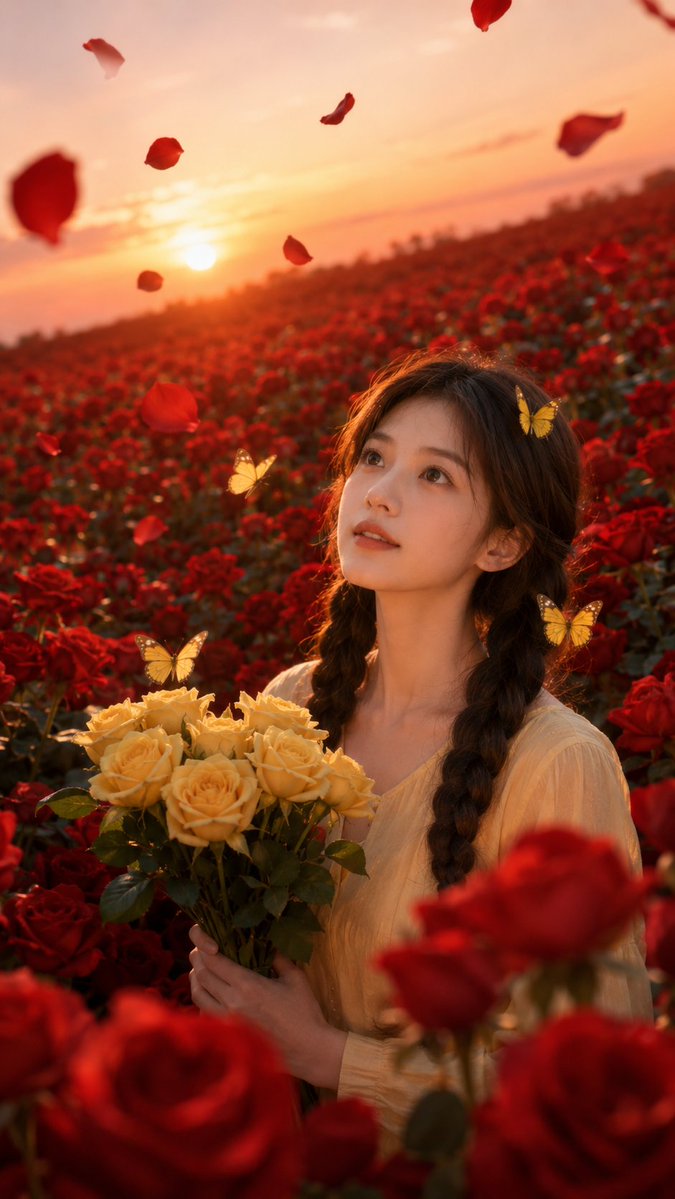 Portrait cinematic realistic dreamy warm elegant