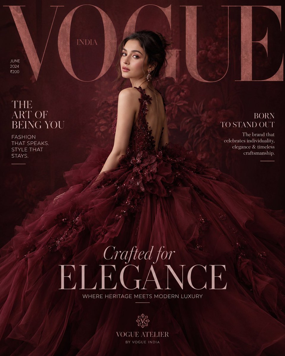 Female cover brand high-end