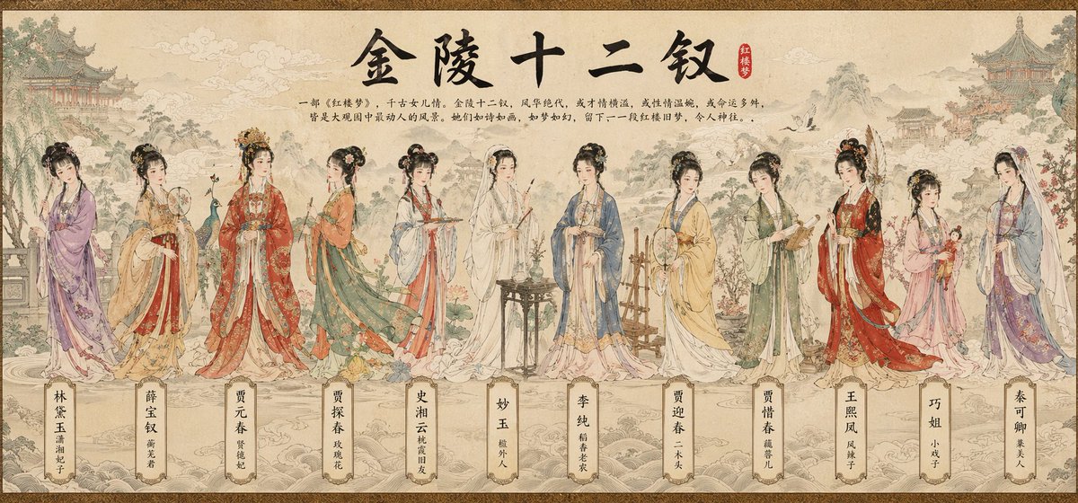 Character illustration poster mountain