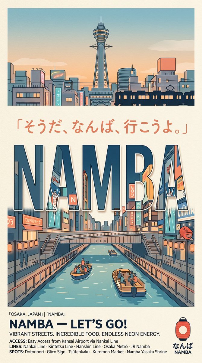 Character illustration poster retro warm