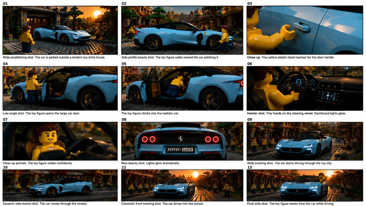 Car cinematic realistic city warm premium.