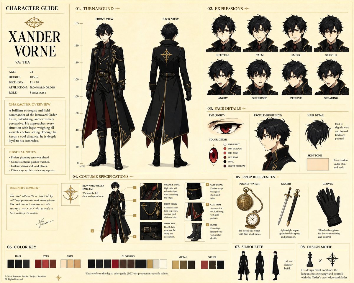 Character anime studio