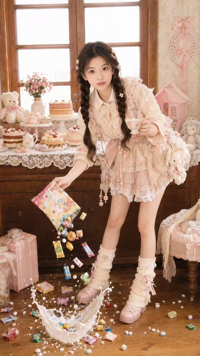 Portrait Wallpaper Anime Dreamy Retro Cute