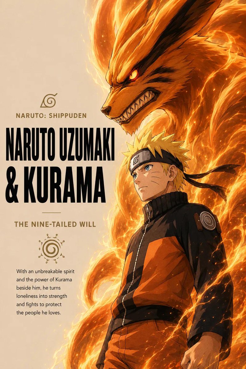 Premium anime character poster.