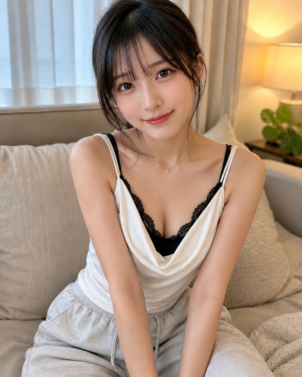 Honkai female realistic Logo warm indoor gentle