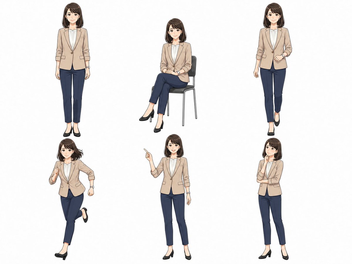 Female Anime Illustration
