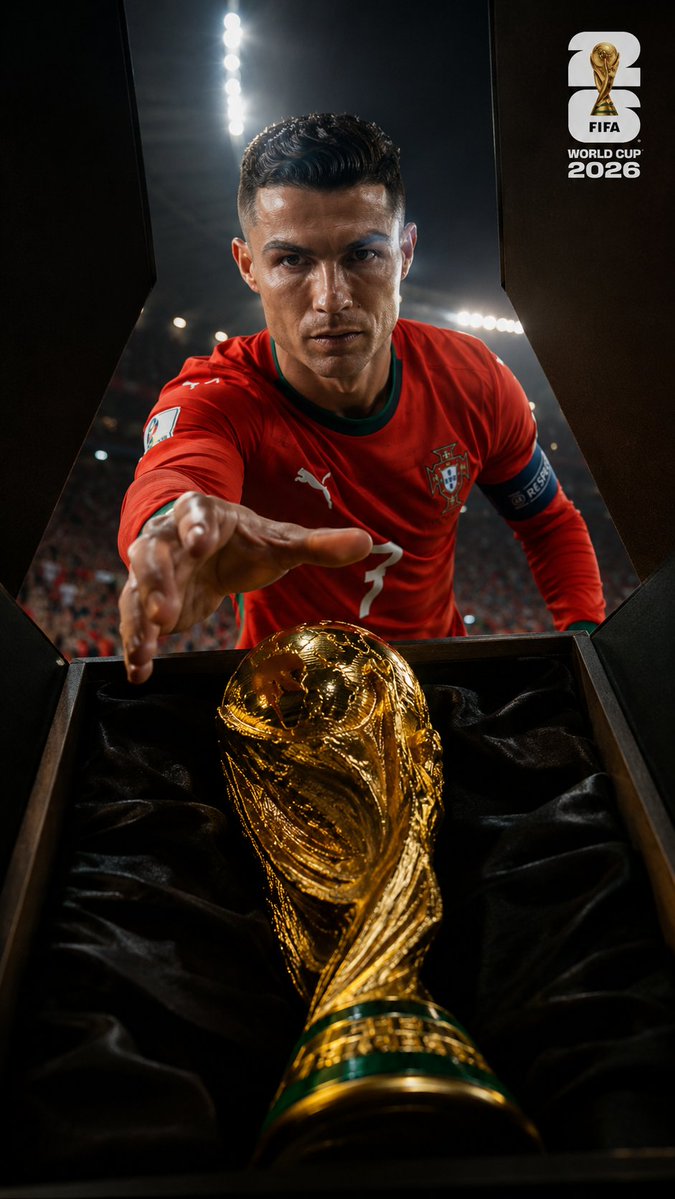 World Cup trophy unveiling perspective