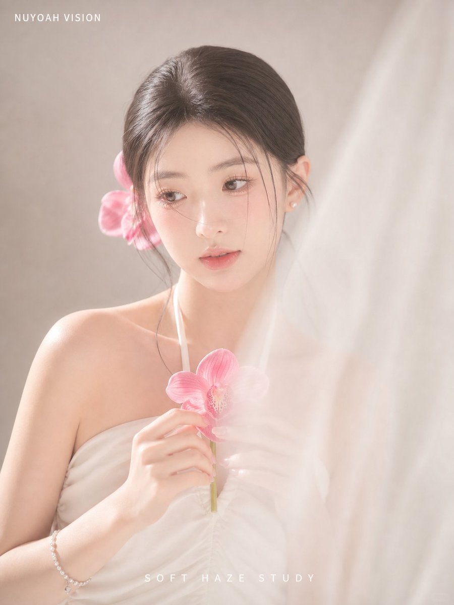 Portrait realistic minimalist warm elegant