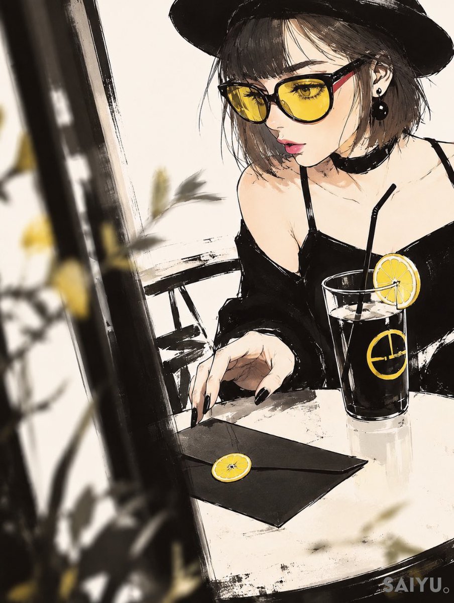 Character anime illustration warm
