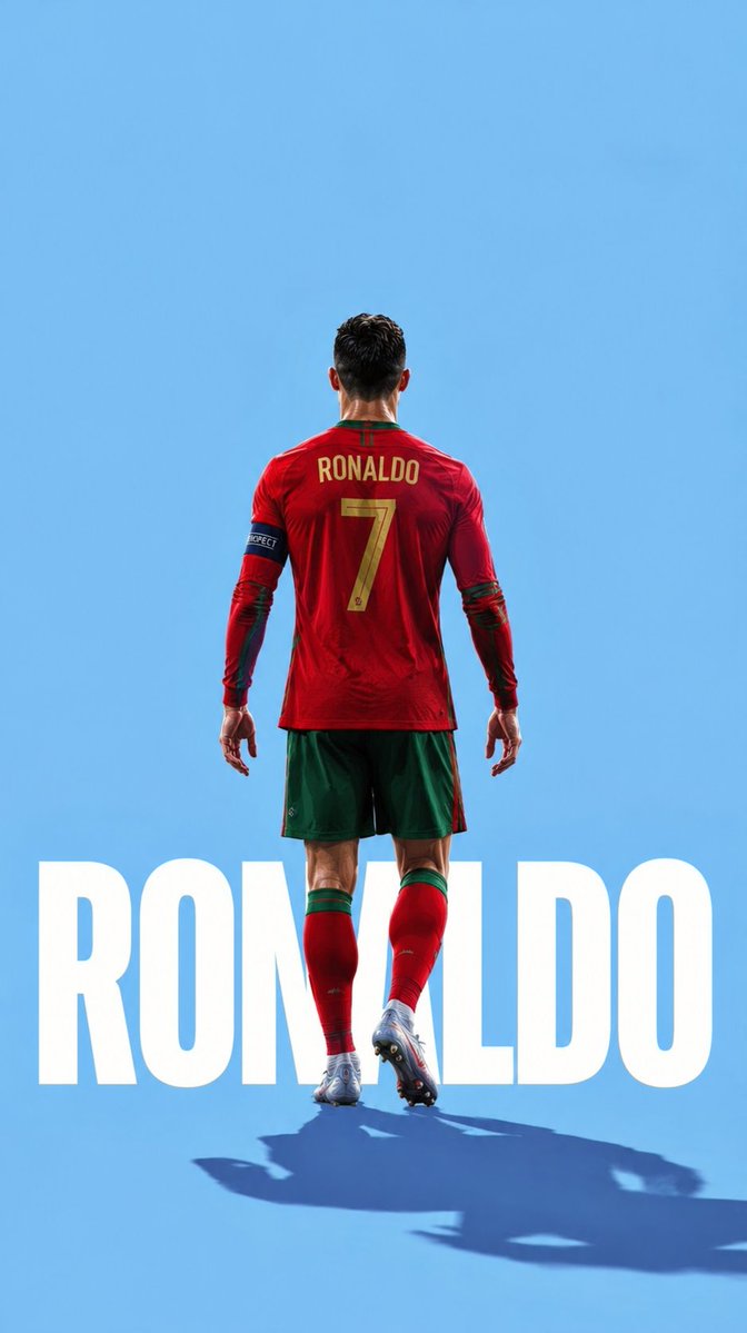 Minimalist symmetrical style sports poster