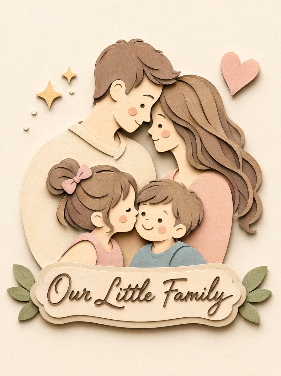 Character illustration minimalist warm cute
