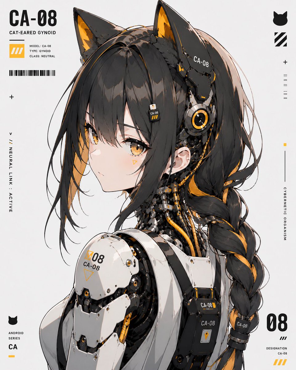Girl Anime Poster Future