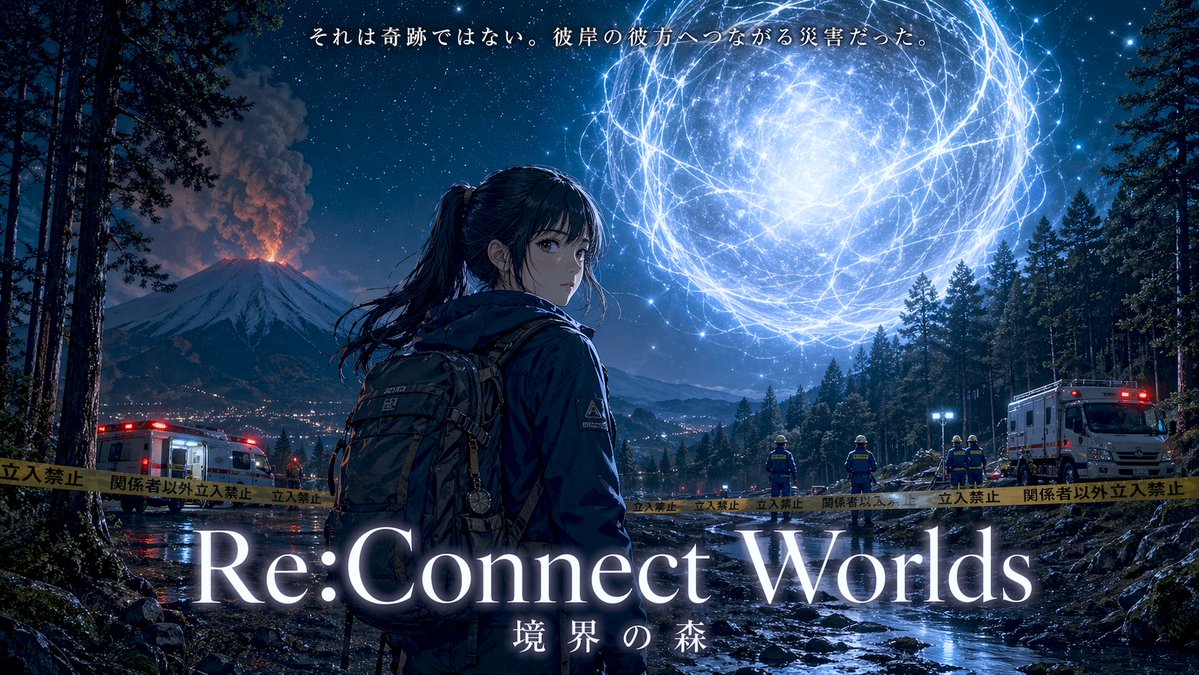 Anime girl poster forest outdoor elegant
