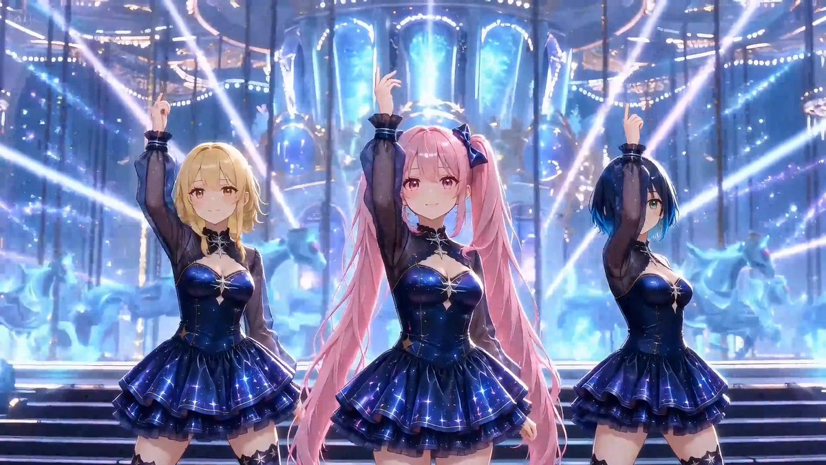 Female anime futuristic warm gentle