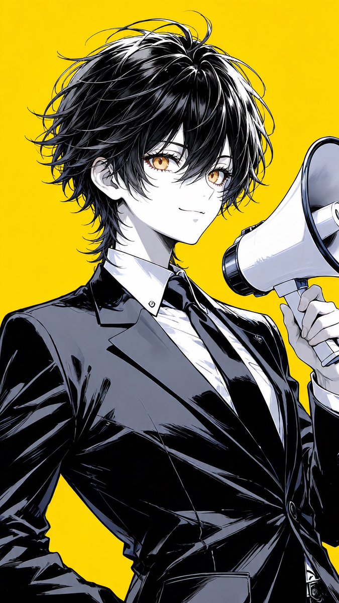 Anime portrait illustration, cool tone, elegant.