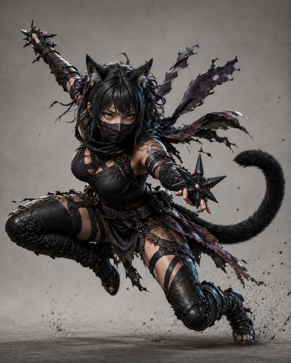 Black Cat Ninja Adventurer