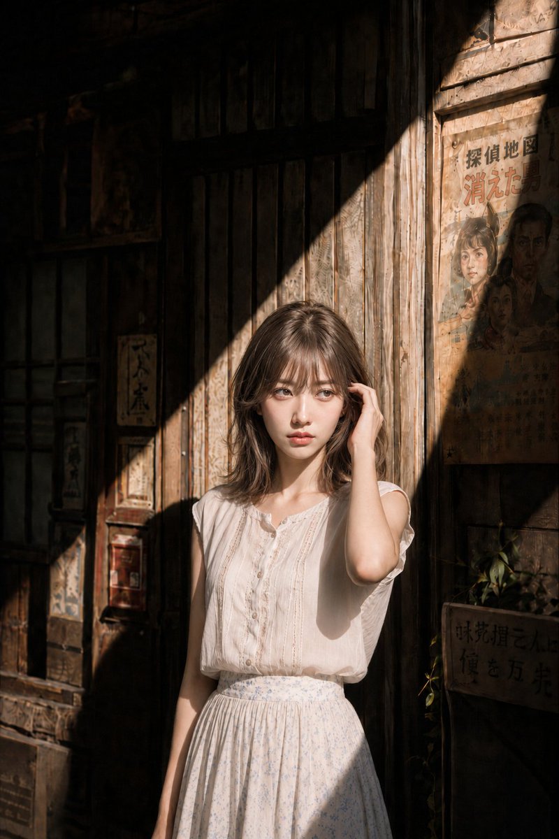 Female Film Realistic Street