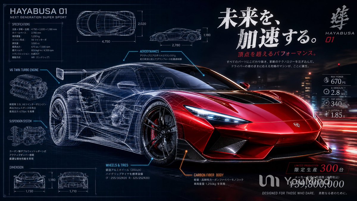 Car poster realistic rain cyberpunk