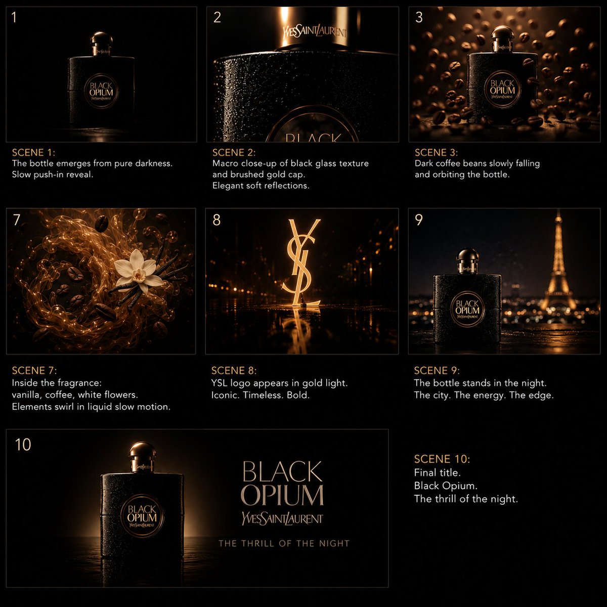 Luxury Perfume Cinematic Project