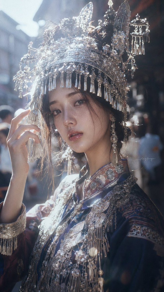Portrait cinematic film street dreamy melancholic