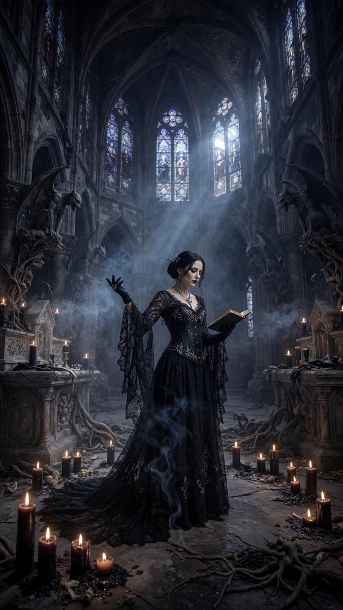 Architecture cinematic dark church elegant