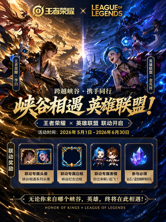 Game collaboration poster