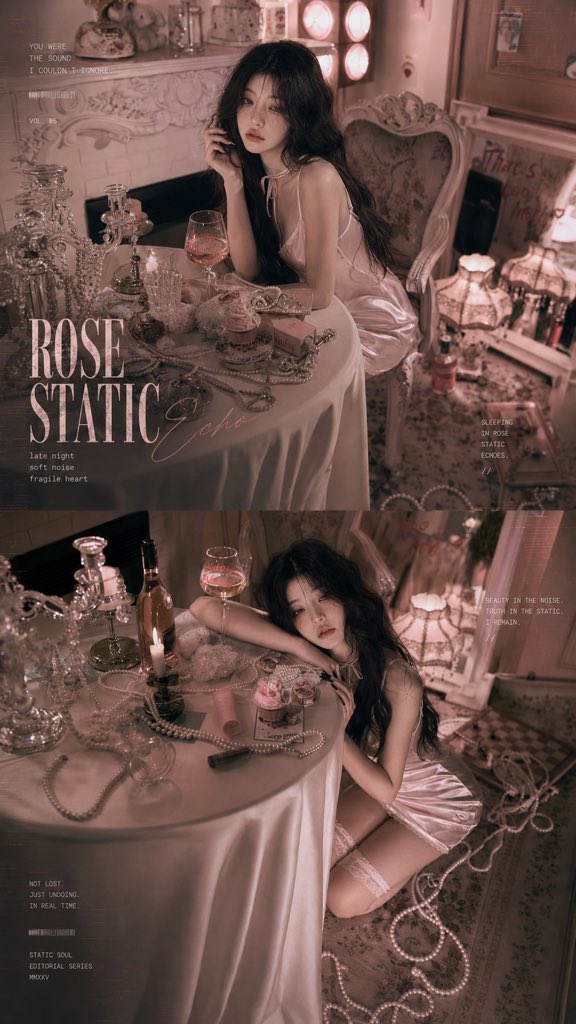 Female film cinematic feel dreamy retro high-end