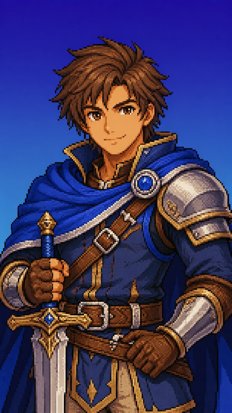 Portrait Pixel Sprite Retro Cute