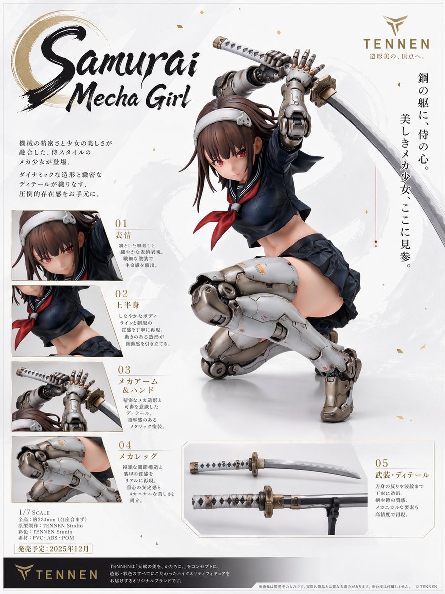 Elegant mecha anime poster