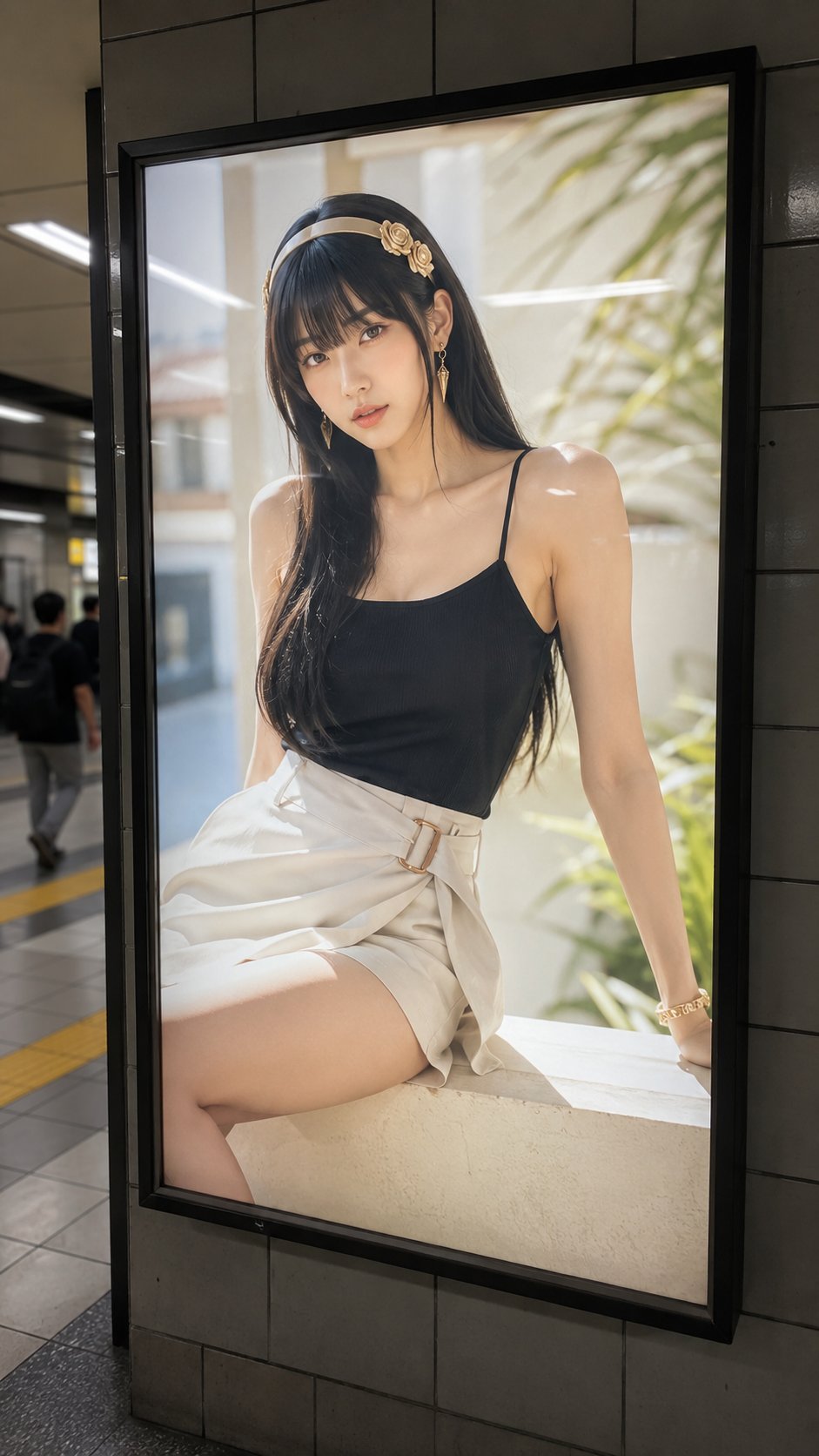 Anime character poster
