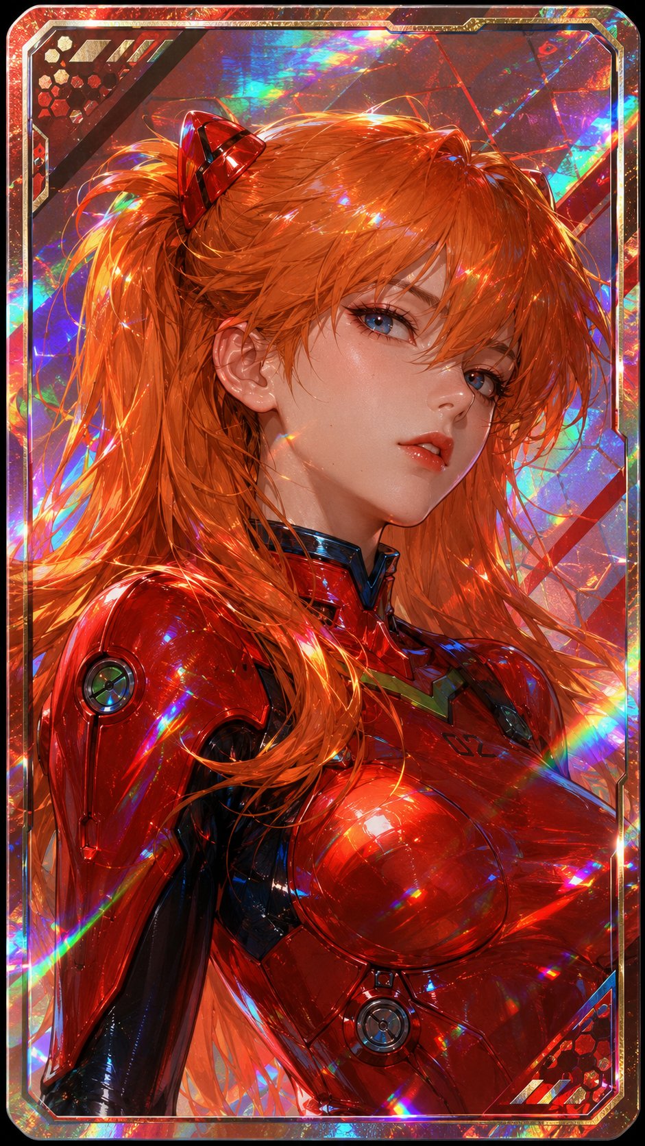 Neon Genesis Evangelion women, illustration, anime