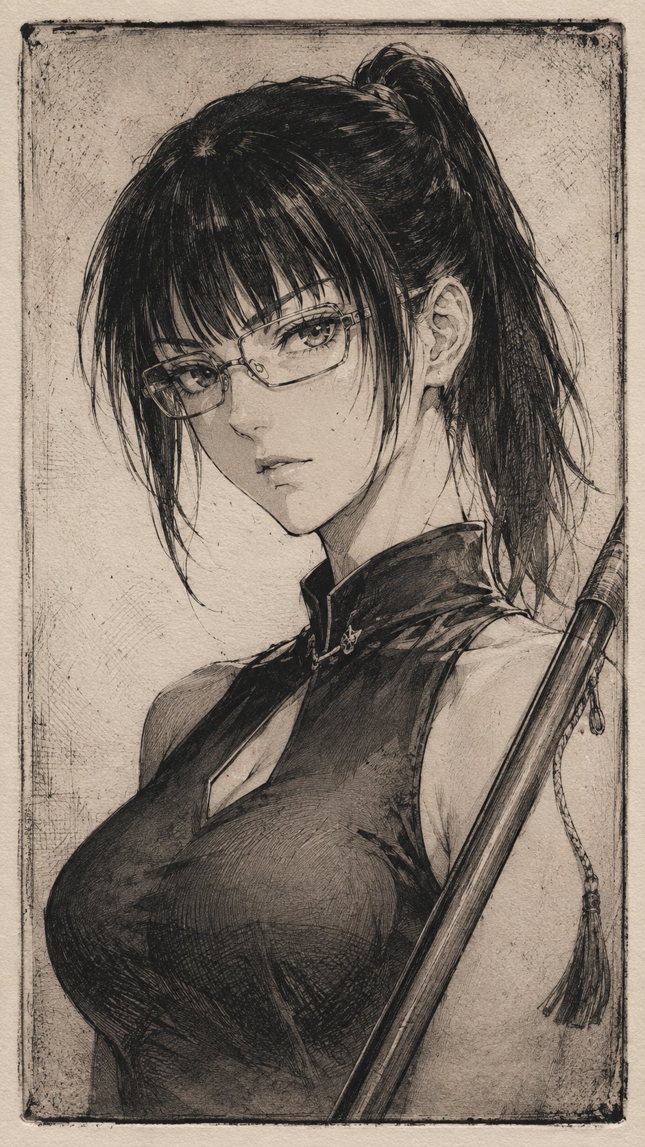 Jujutsu Kaisen portrait anime.