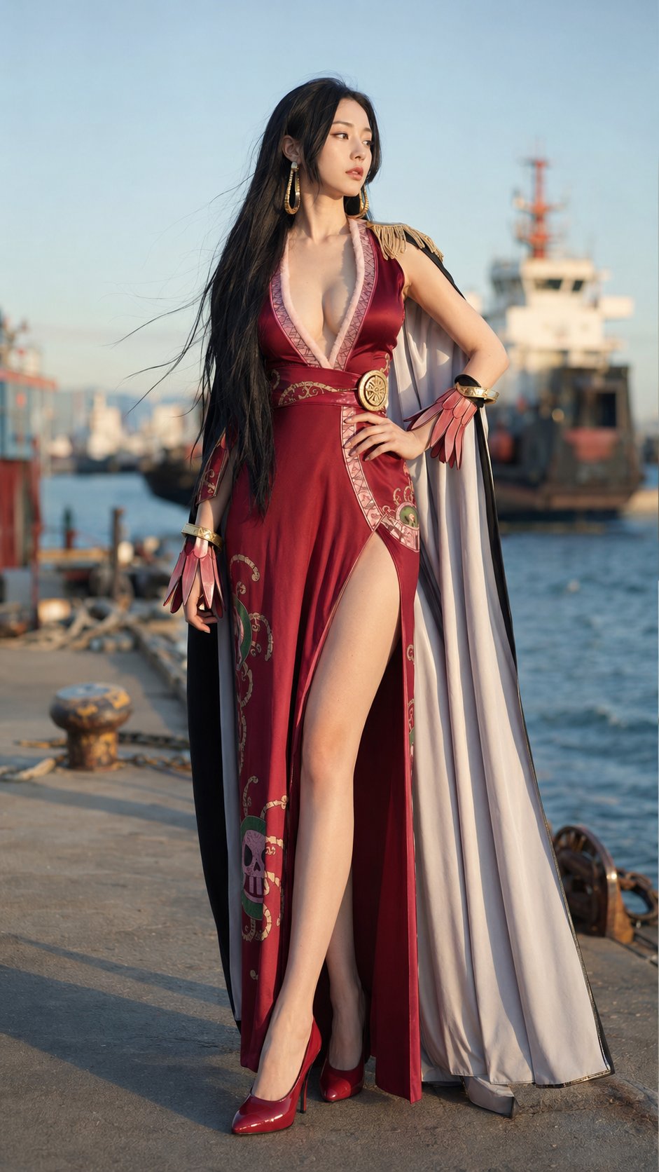 One Piece female photorealistic anime
