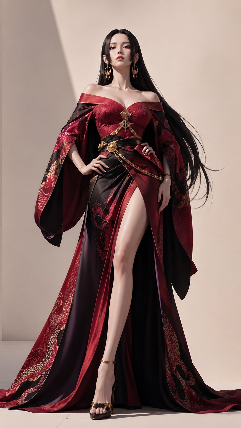 One Piece portrait film anime cool-tone elegant