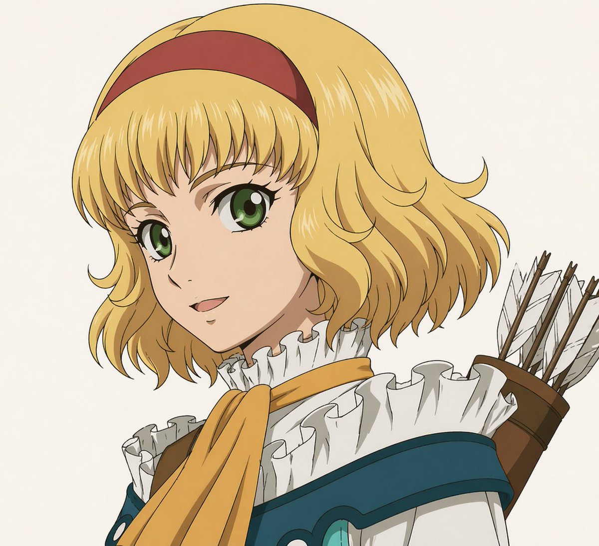 Portrait anime illustration