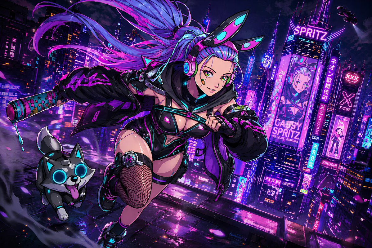 Cinematic urban character