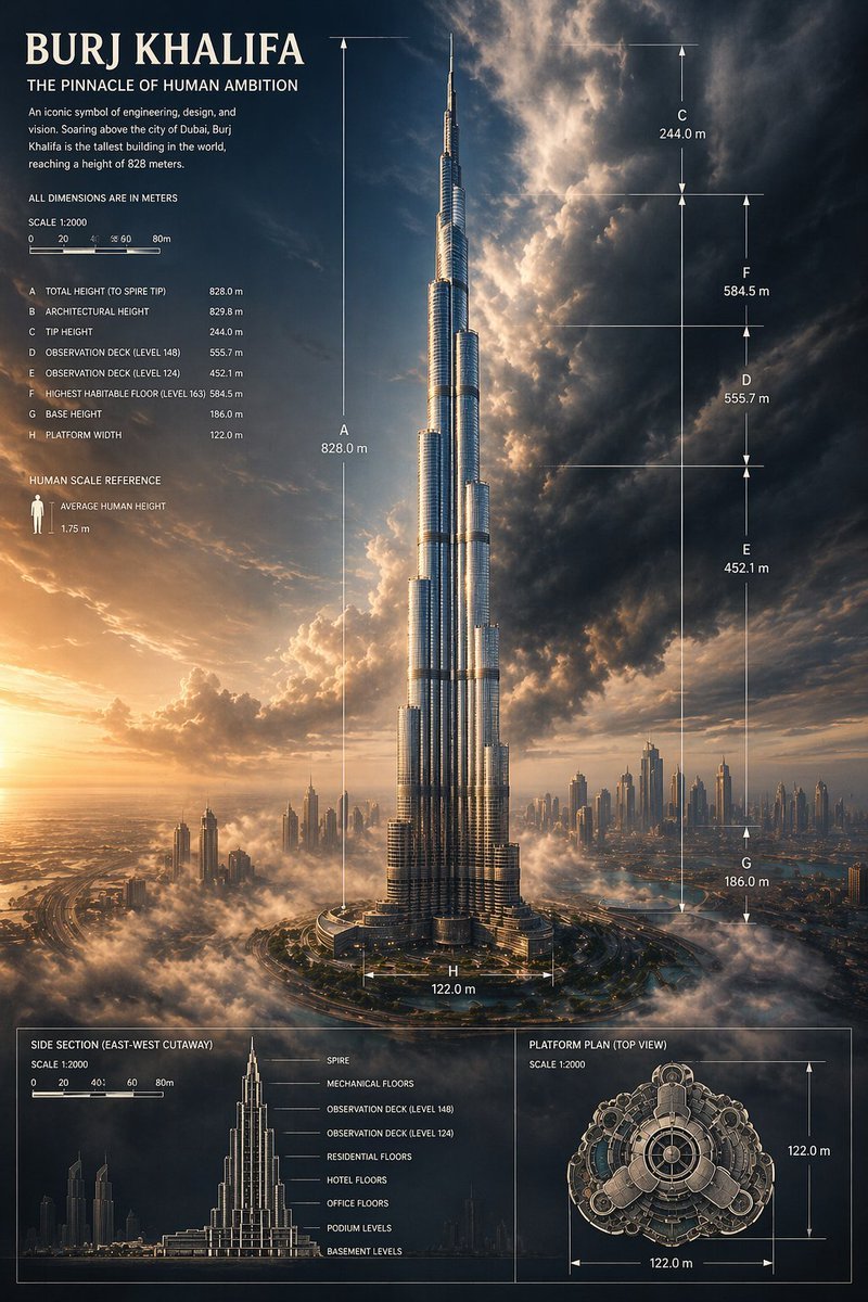 Architecture Poster Infographic City