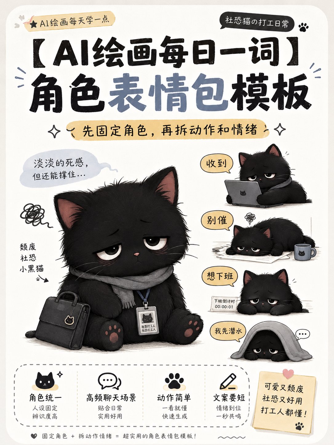 Character chat emoji pack