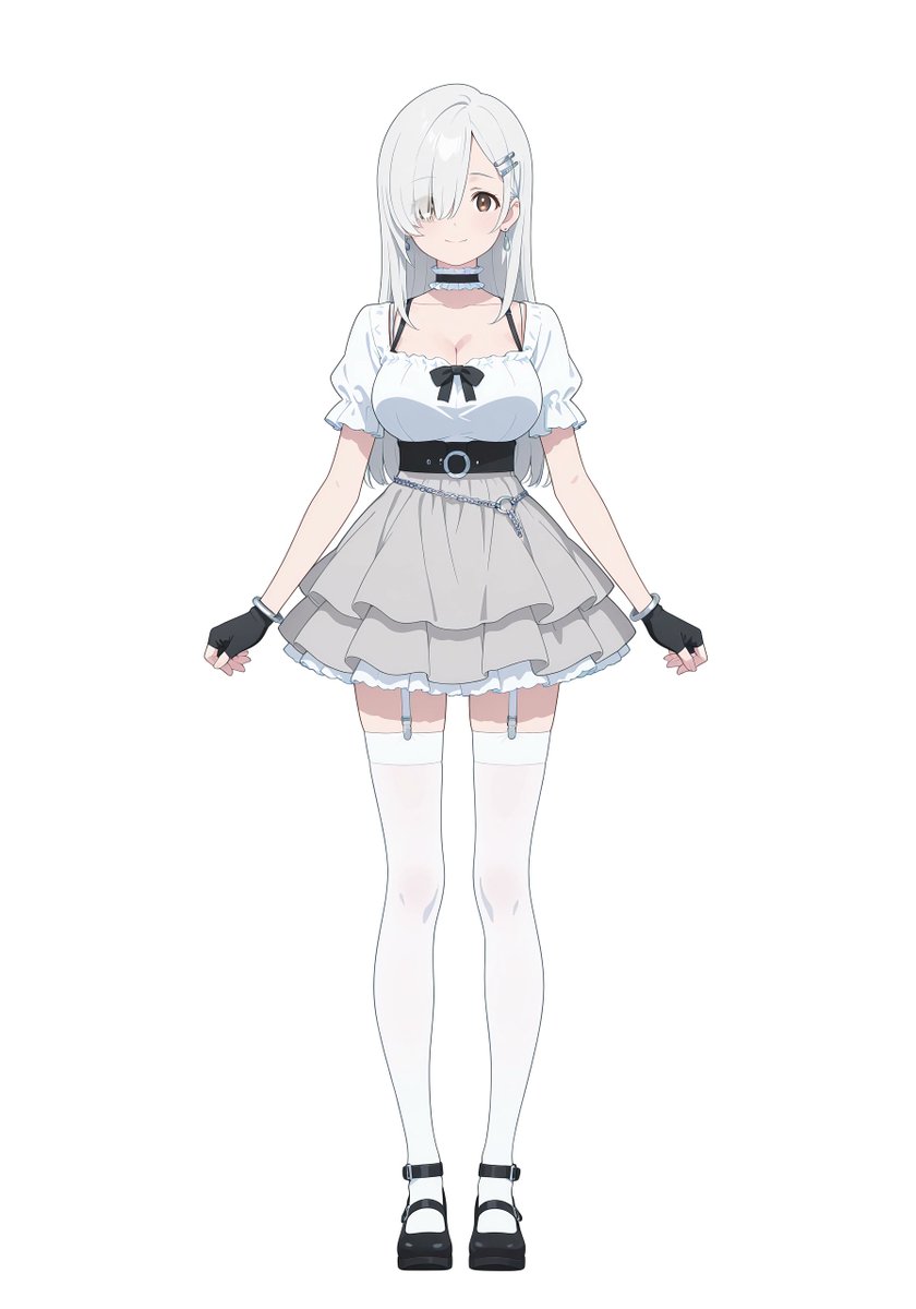 Girl anime minimalist warm gentle