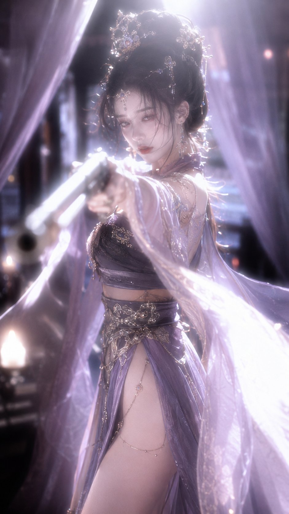 Xianxia ancient style dreamy portrait